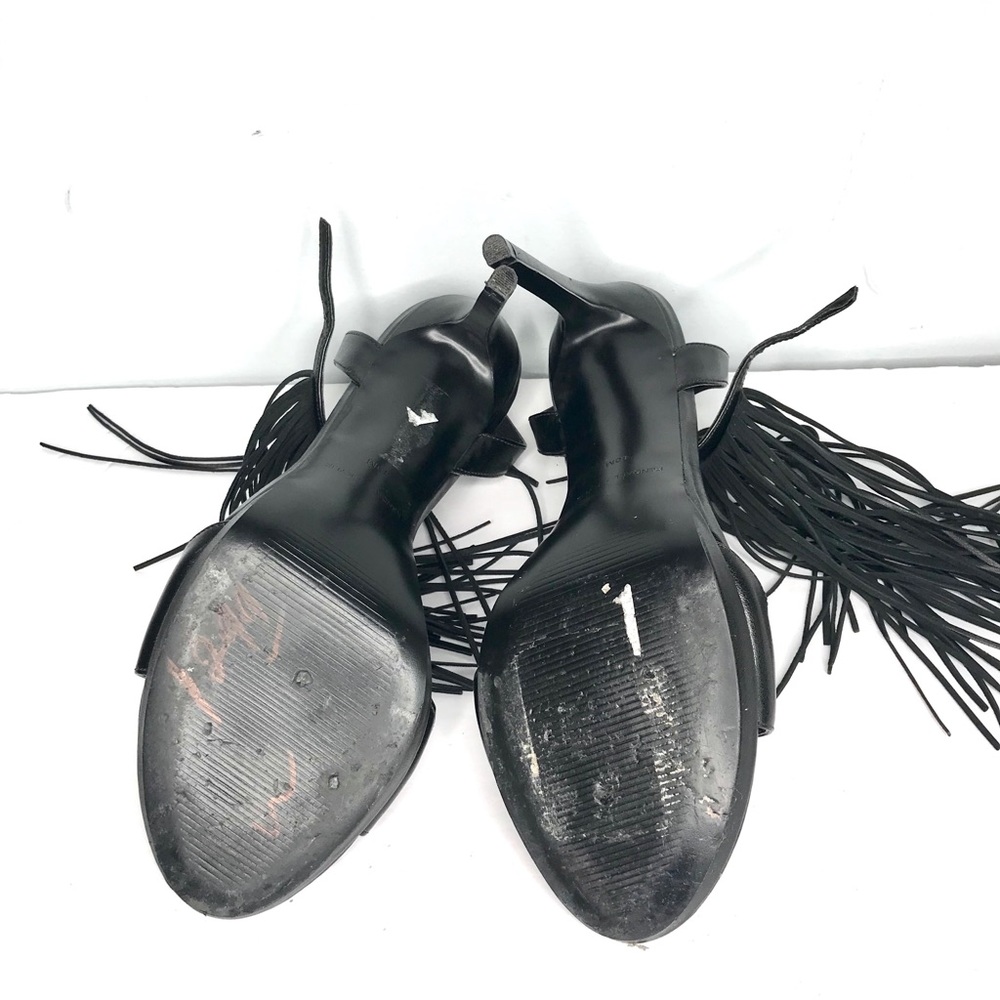 Kendall +Kylie black fringe pumps - Picture 8 of 8